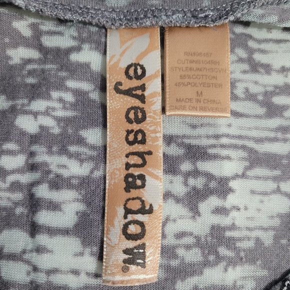 Eyeshadow grey y2k long sleeve shirt in a size medium - Picture 2 of 7